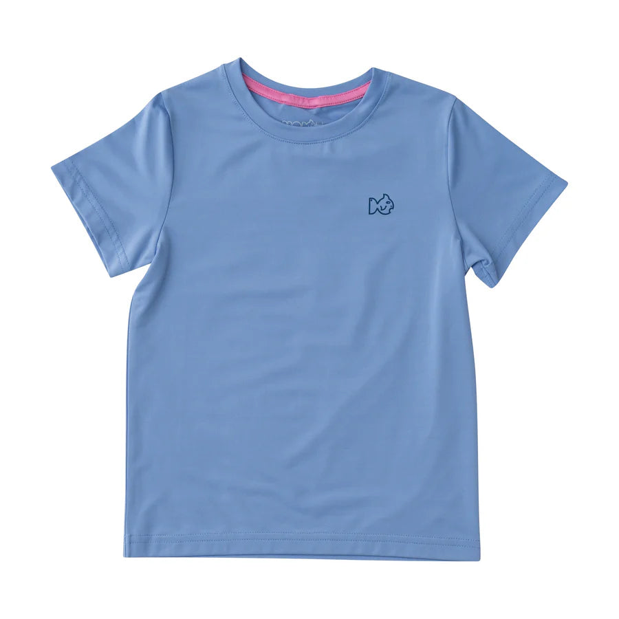 Coastline Blue Performance Tee