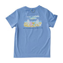 Coastline Blue Performance Tee-1
