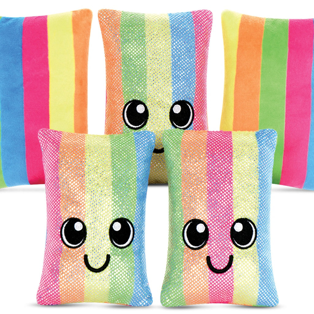 Super Sours Packaging Strawberry Scented Fleece Plush - 0