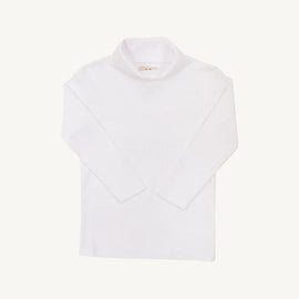 Tatum's Turtleneck Shirt - Worth Ave White