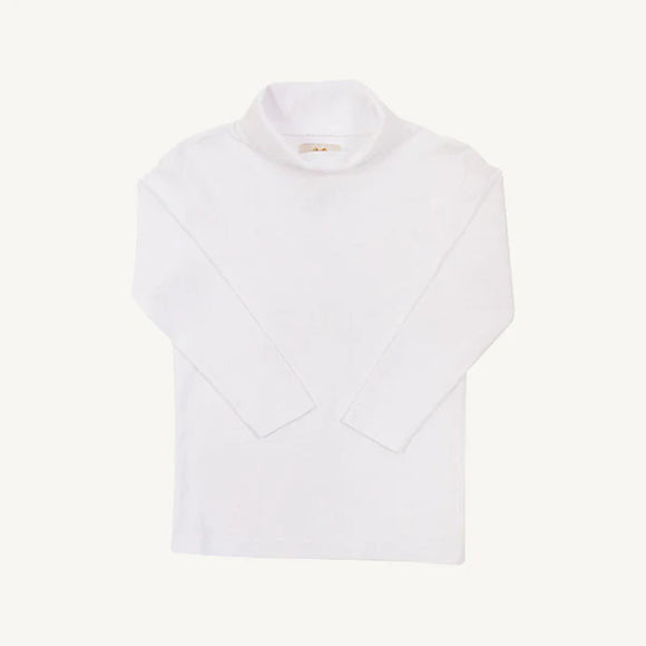 Tatum's Turtleneck Shirt - Worth Ave White