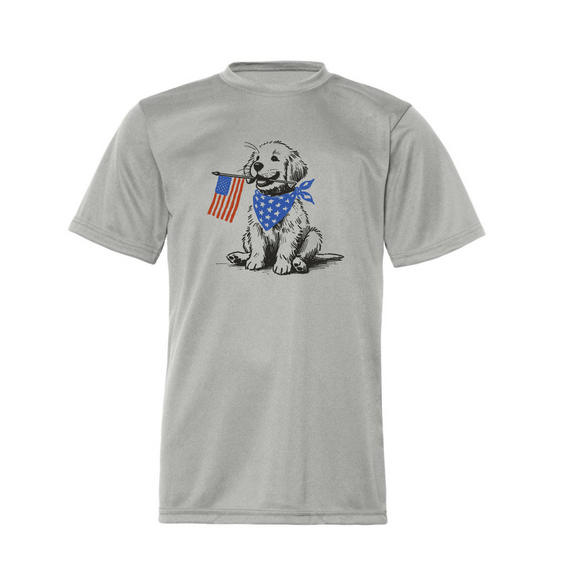 Patriotic Pup Performance Tee