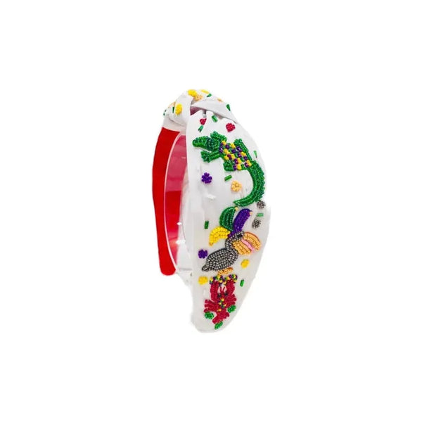 Cajun Mardi Headband