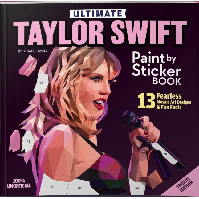 Taylor Swift Sticker Painting