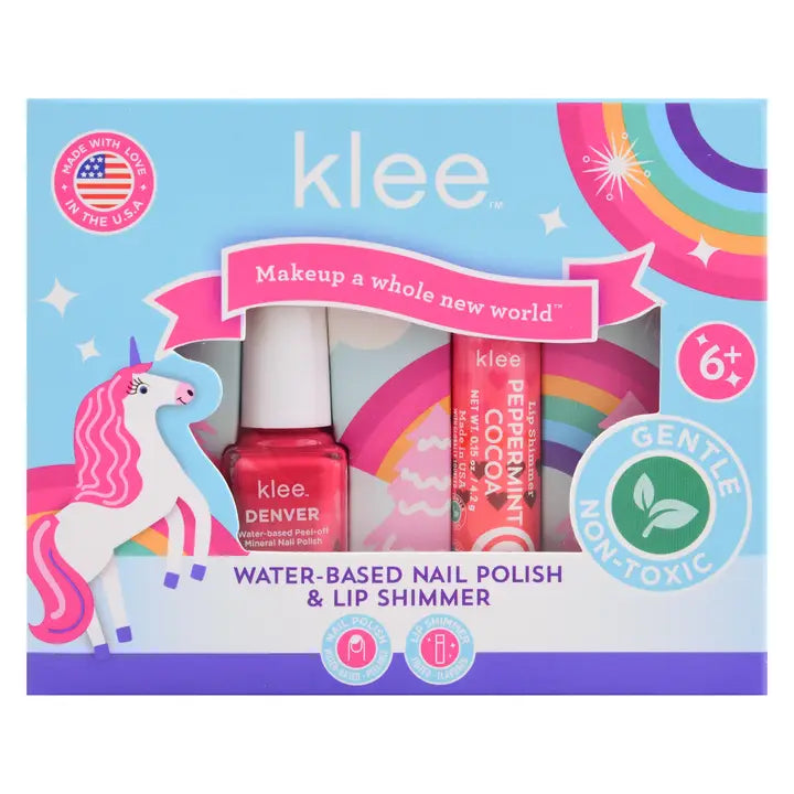 Elves' Music - Water-Based Nail Polish Lip Shimmer Set