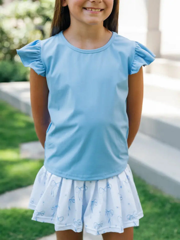 Collins Set in Blue Belle Bows