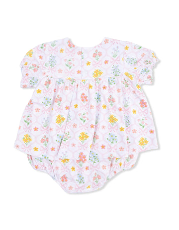 Spring Blooms Bow Trellis Bubble