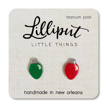 Christmas Bulb Earrings Mixed