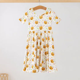 No Tricks, Just Treats, Organic Cotton Dress