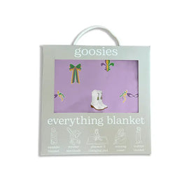 Mardi Gras Boots Everything Blanket