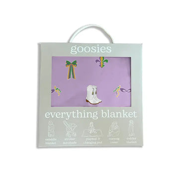 Mardi Gras Boots Everything Blanket GOOSIES