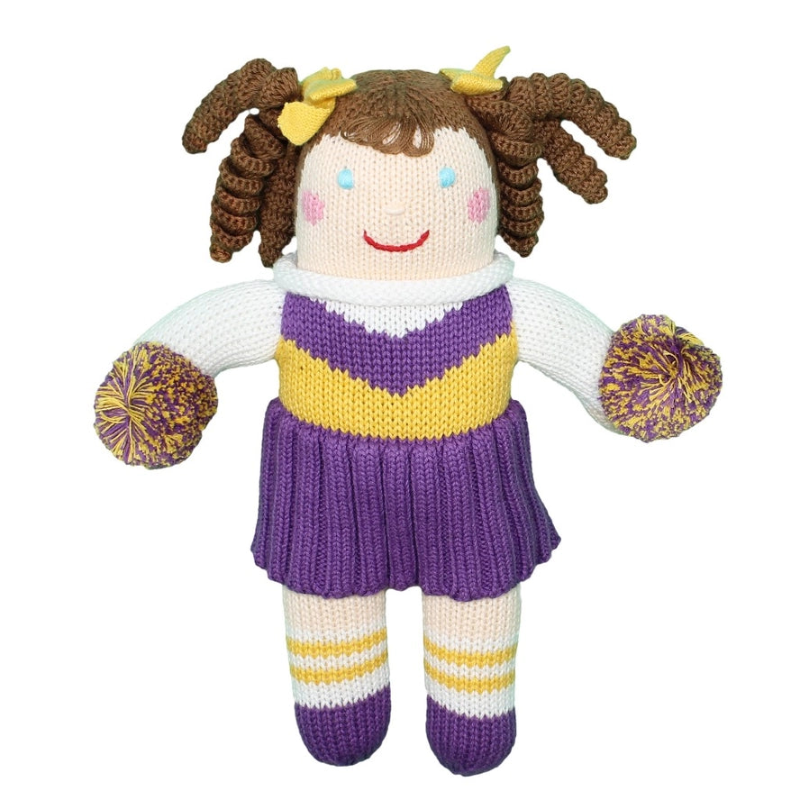 Cheerleader Knit Doll LSU