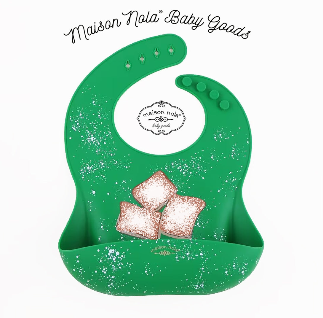 Beignet Silicone Bib