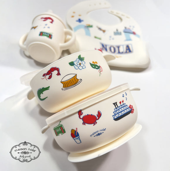 NOLA Silicone Feeding Bowl