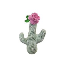 Cactus Crochet Stick Rattle