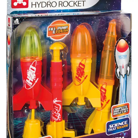Triple-Launch Deluxe Water Rocket Set