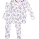 Toddler Princess Castle Toile Pajamas-1