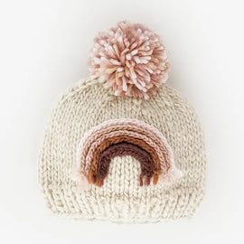 Rainbow Knit Beanie