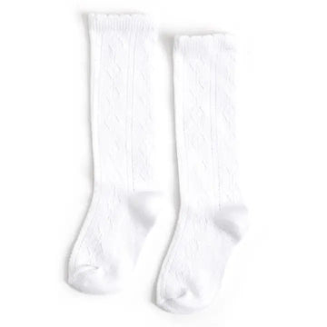 Scalloped Fancy Knee High Socks Little Stocking Co.