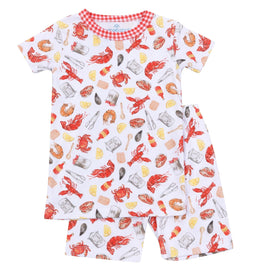 Crawfish Season Short Pajamas