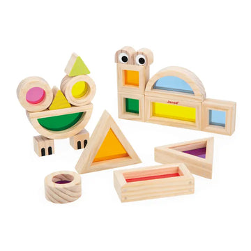 Sensory Translucent Stacking Blocks