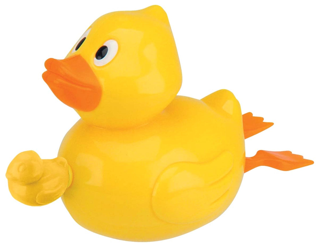 Pull-String Duck Bath Toy - 0