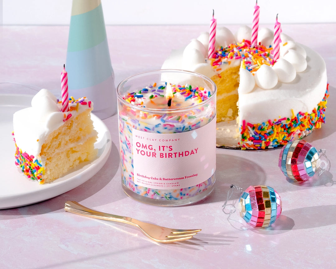 Birthday Sprinkle Candle - 0