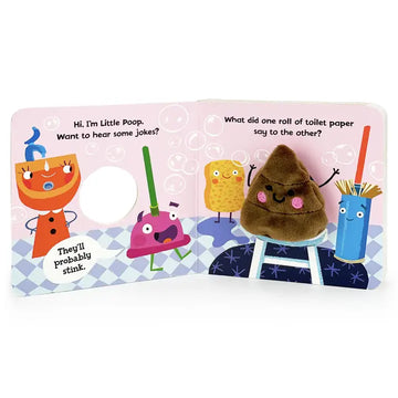 Poop Finger Puppet Board Book - 0