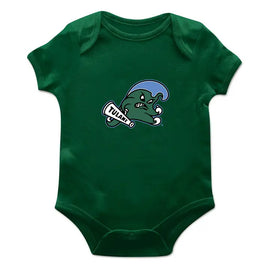 Tulane Green Wave Cotton Short Sleeve Bodysuit