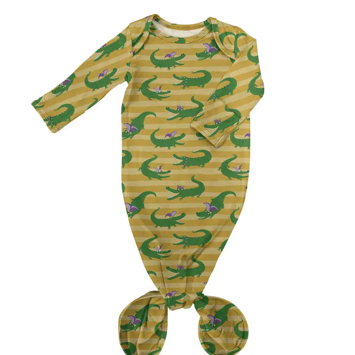 Mardi Gras Gator Pajamas - 0