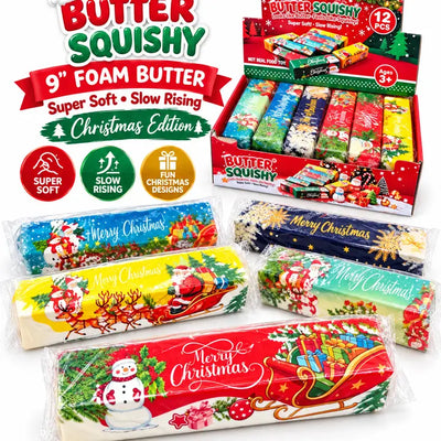 9" Christmas Foam Butter Squishy JuJu's Kids Boutique