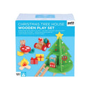 Christmas Treehouse Wooden Play Set-1