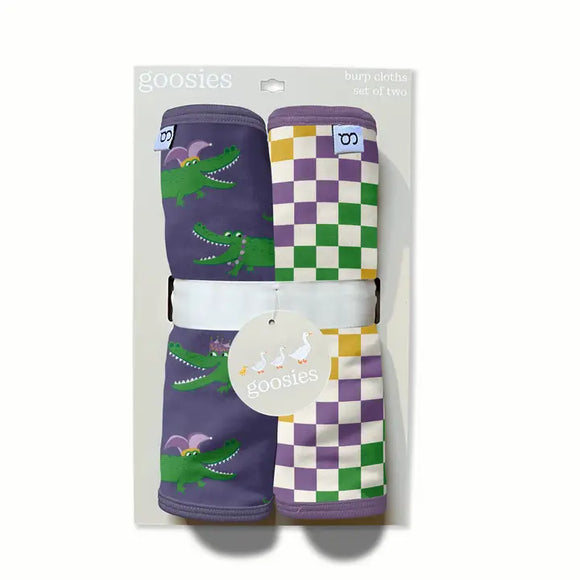 Gator Krewe Burp Cloth Set