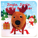 Jingle, Jingle, Little Reindeer Finger Puppet Board Book-1