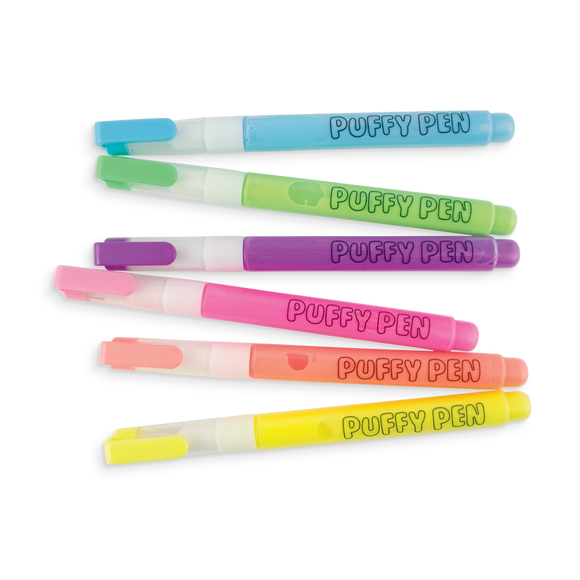 Magic Puffy Neon Pens