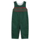Green Christmas Smocked Longall-1