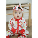 Crawfish Double Zipper Bamboo Sleeper-3