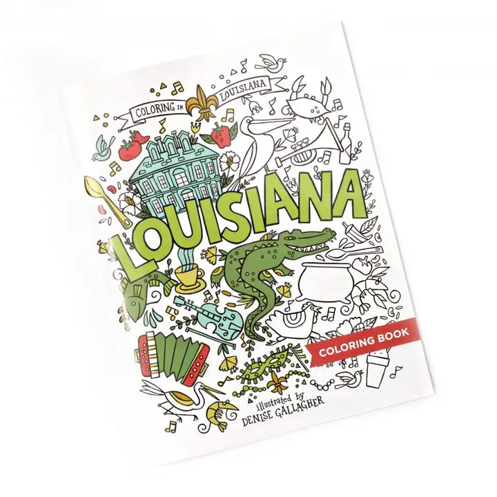 Louisiana Coloring Book