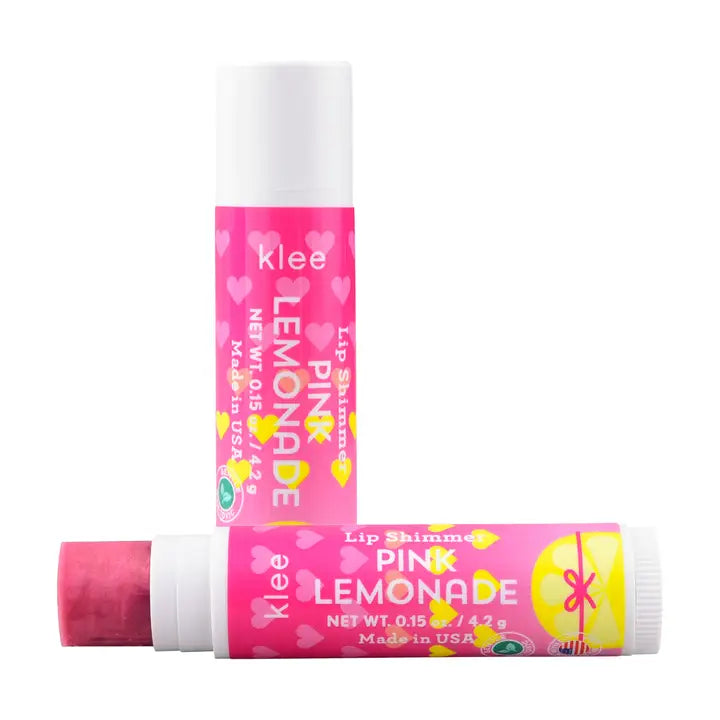 Hug and Kiss - Valentine's Day Lip Shimmer and Sticker Set - 0