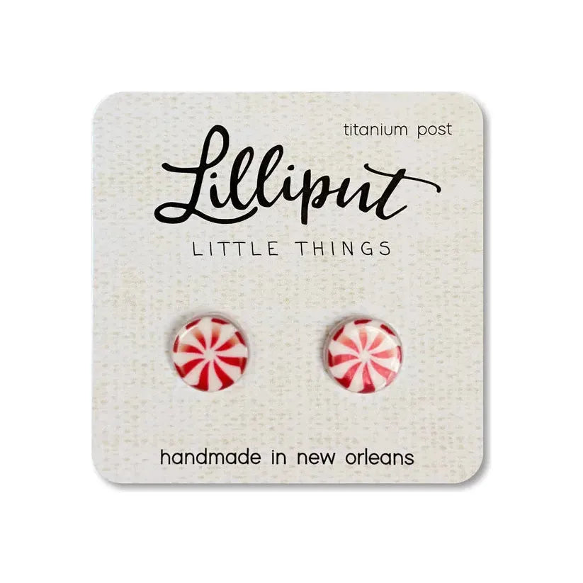 Peppermint Candy Earrings