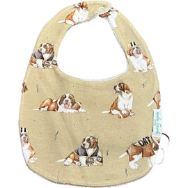 Louisiana's most valuable PUP Organic Cotton Bib