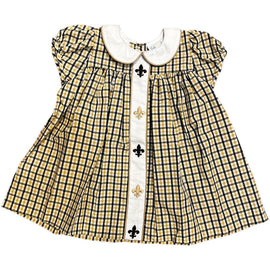 Saints Football Molly Fleur de Lis Dress