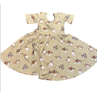 Louisiana's most valuable PUP Organic Cotton Twirl Dress