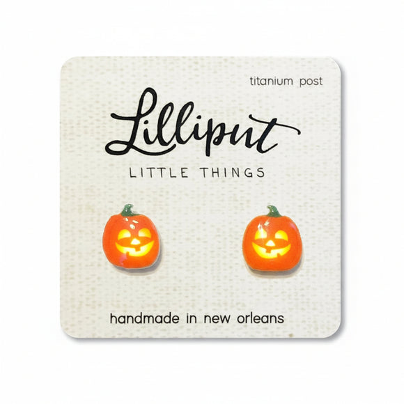Jack O' Lantern Earrings