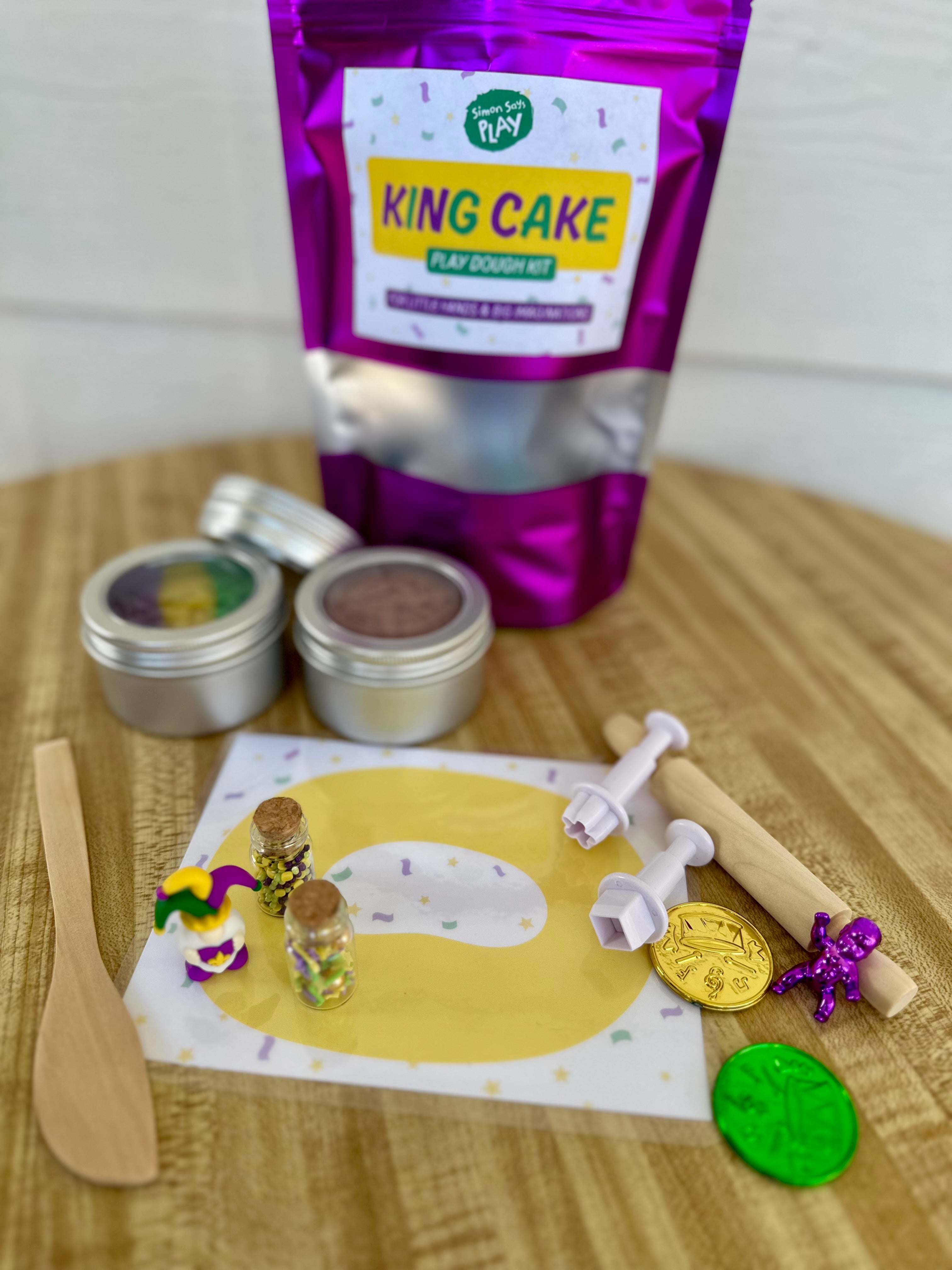 King Cake Play Dough Kit