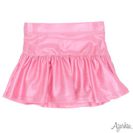 Gathered Skort in Pink Shimmer