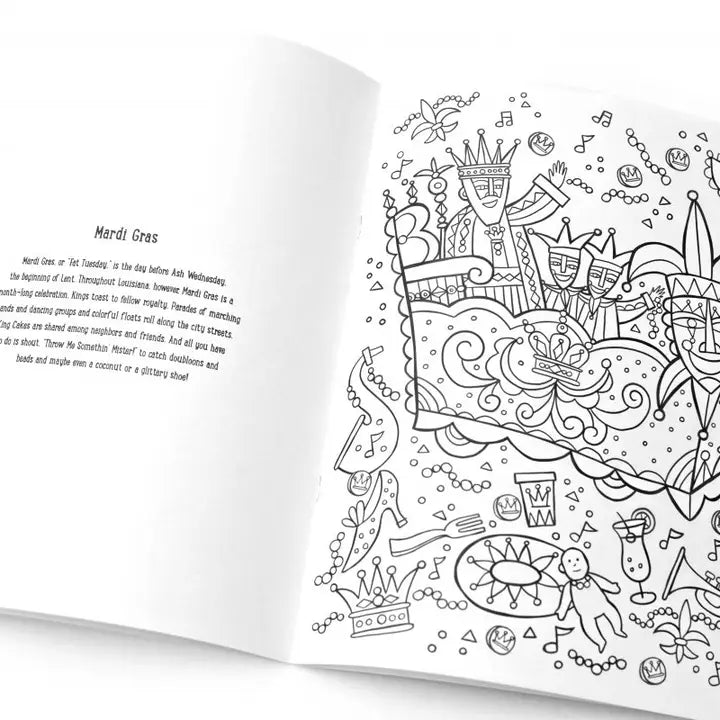 New Orleans Coloring Book