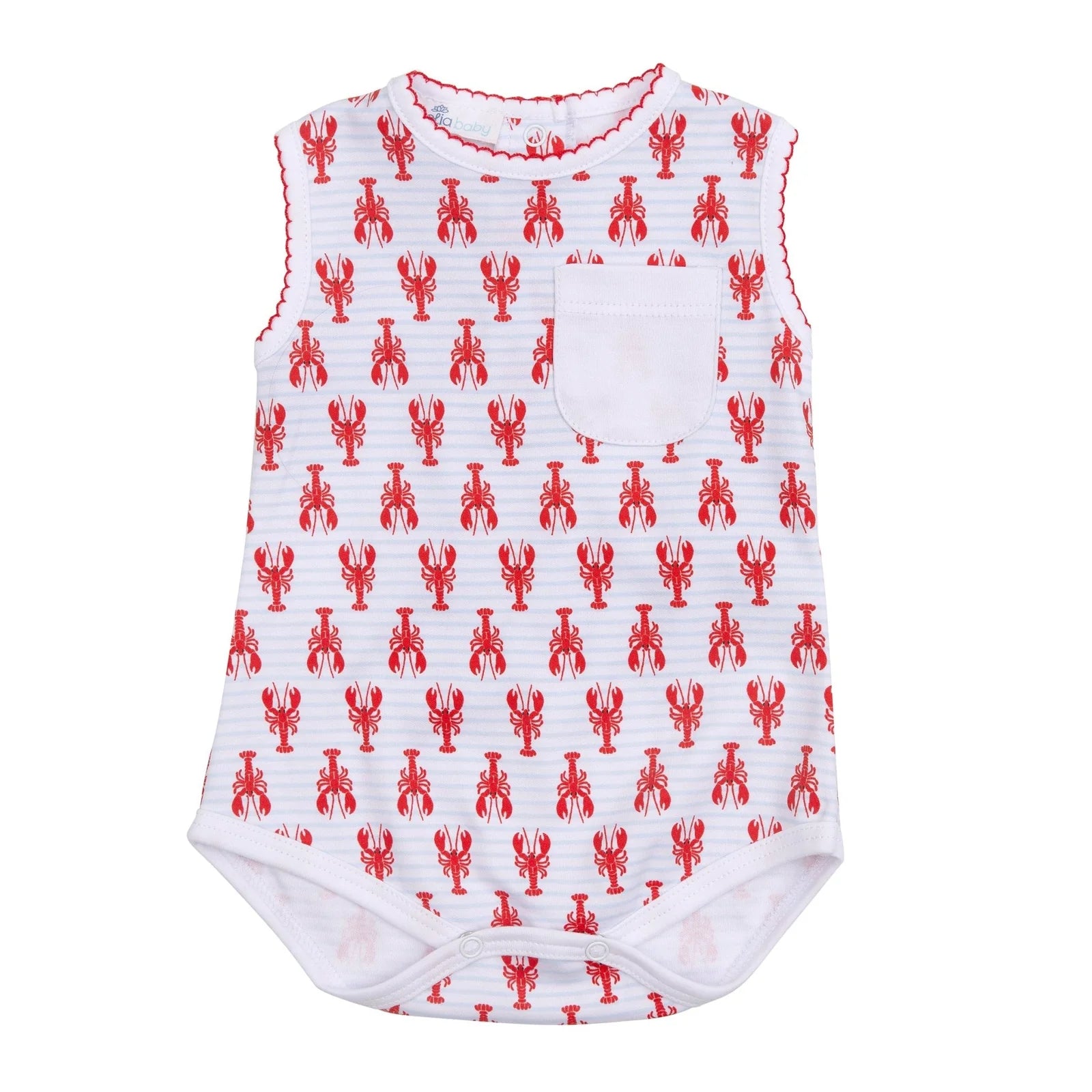 Lil' Snappers Print Bodysuit