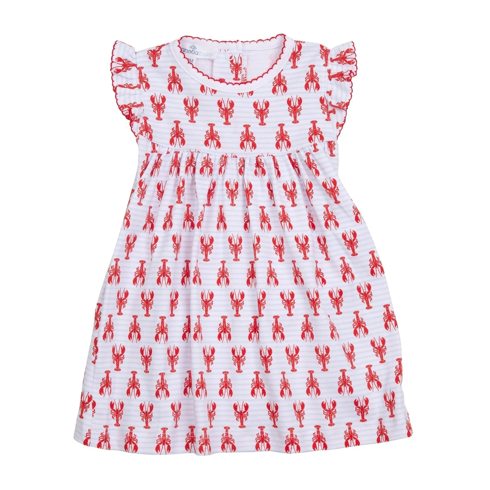 Lil' Snappers Print Dress