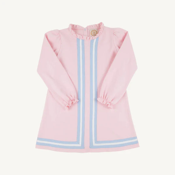 Lizzie's Luxe Leisure Dress - Palm Beach Pink